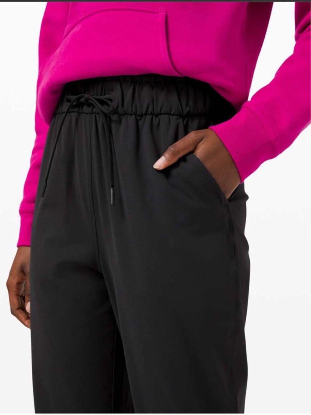 Lululemon Keep Moving Black Jogger Pants - Picture 3 of 7